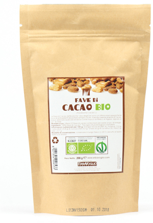 CACAO FAVE BIO 200 G - Farmaunclick.it