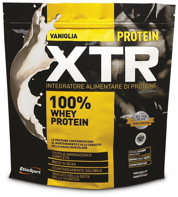 ETHICSPORT PROTEIN XTR VANIGLIA POLVERE 500 G - Farmaunclick.it