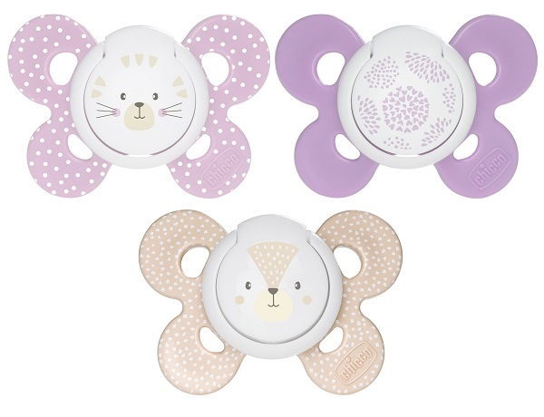 CHICCO SUCCHIETTO COMFORT GIRL IN SILICONE 6-16 MESI 2 PEZZI - Farmaunclick.it