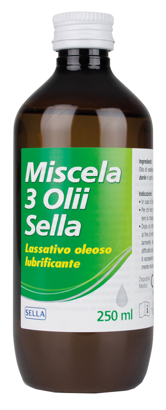 MISCELA 3 OLI LASSATIVO MD SELLA 250 ML - Farmaunclick.it