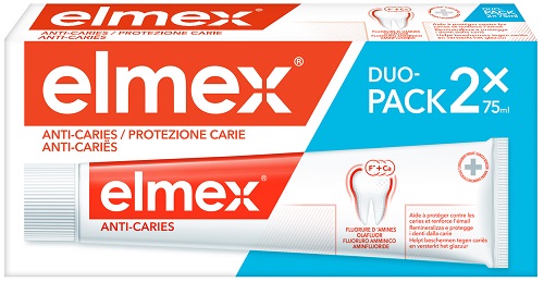 ELMEX PROTEZIONE CARIE 2 X 75 ML - Farmaunclick.it