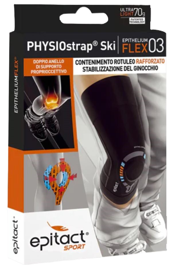 GINOCCHIERA EPITACT SPORT PHYSIOSTRAP SKI XS - Farmaunclick.it