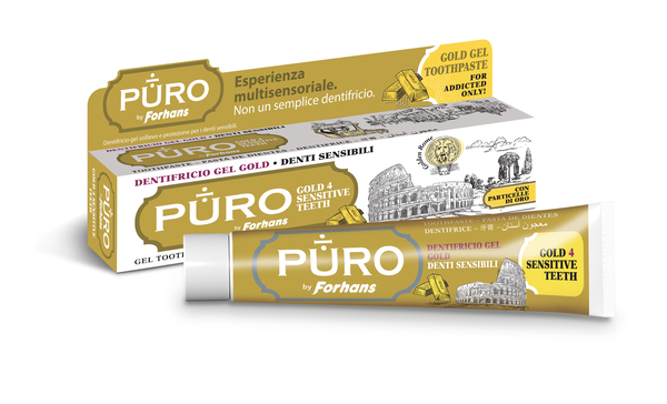 FORHANS GOLD4WHITE DENTIFRICIO 75 ML - Farmaunclick.it