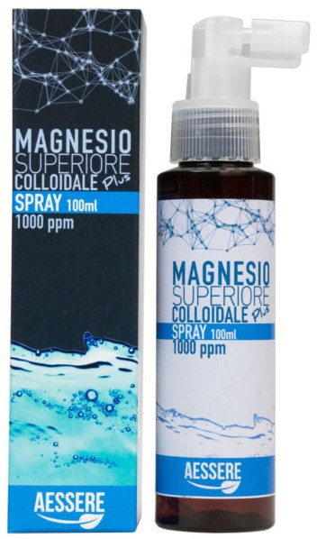 MAGNESIO SUPERIORE COLLOIDALE PLUS SPRAY 1000 PPM 100 ML - Farmaunclick.it