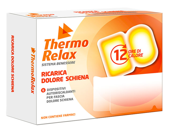 THERMORELAX RICARICA PER FASCIA LOMBARE 6 PEZZI - Farmaunclick.it