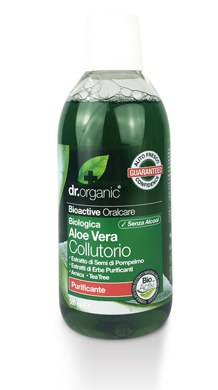 DR ORGANIC ALOE MOUTHWASH COLLUTORIO 500 ML - Farmaunclick.it