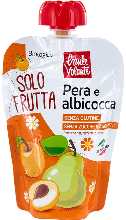 SOLO FRUTTA PERA E ALBICOCCA 100 G - Farmaunclick.it