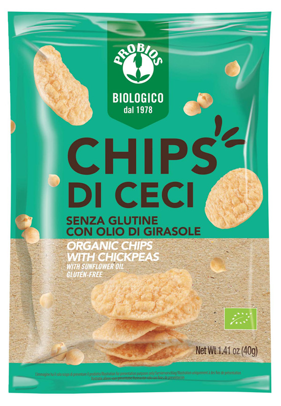 PROBIOS CHIPS DI CECI 40 G - Farmaunclick.it