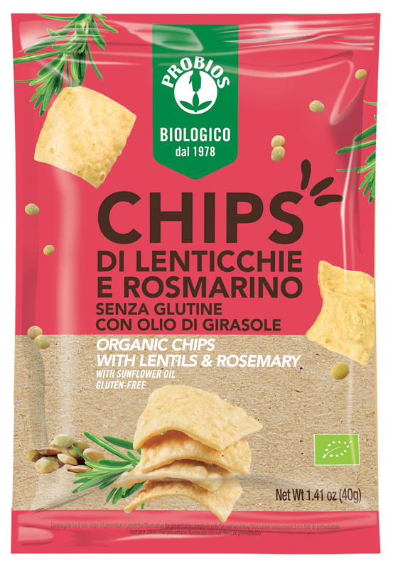 PROBIOS CHIPS DI LENTICCHIE ROSMARINO - Farmaunclick.it