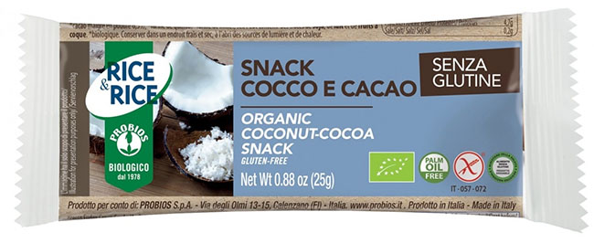 RICE&RICE SNACK COCCO CACAO 25 G - Farmaunclick.it