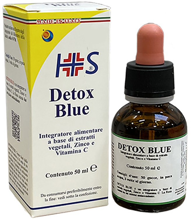 DETOX BLUE GOCCE 50 ML - Farmaunclick.it