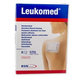 LEUKOMED MEDICAZIONE POST-OPERATORIA IN TESSUTO NON TESSUTO 7,2 X 5 CM - Farmaunclick.it