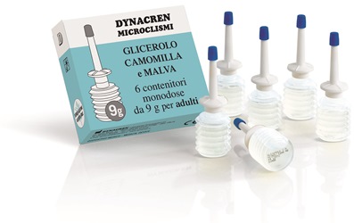 DYNACREN MICROCLISMI CAMOMILLA E MALVA 6 PEZZI DA 9 G PER ADULTI - Farmaunclick.it