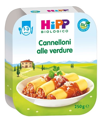 HIPP BIO CANNELLONI ALLE VERDURE 250 G - Farmaunclick.it