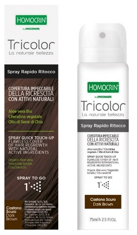 TRICOLOR SPRAY RITOCCO CASTANO SCURO 75 ML - Farmaunclick.it