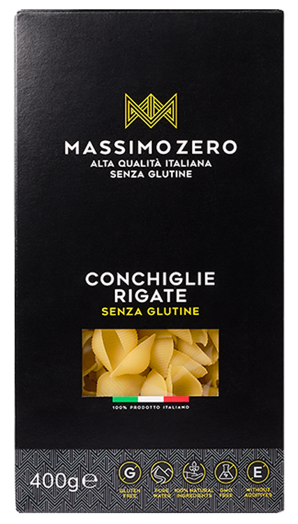 MASSIMO ZERO CONCHIGLIE RIGATE 400 G - Farmaunclick.it