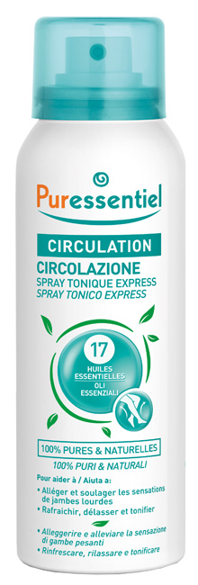 PURESSENTIEL SPRAY TONICO EXPRESS CIRCOLAZIONE 100 ML - Farmaunclick.it