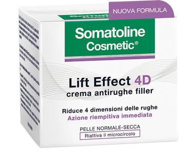 SOMATOLINE COSMETIC VISO 4D FILLER CREMA GIORNO 50 ML - Farmaunclick.it