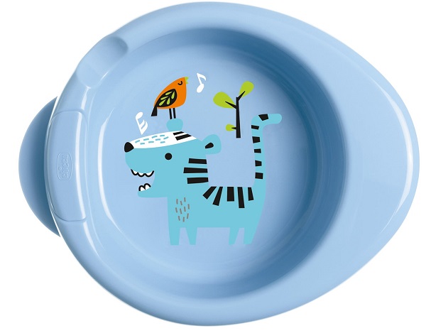 CHICCO PIATTO PAPPACALDA 6 MESI+ AZZURRO - Farmaunclick.it