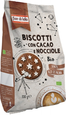 BISCOTTI CON CACAO E NOCCIOLE 350 G - Farmaunclick.it