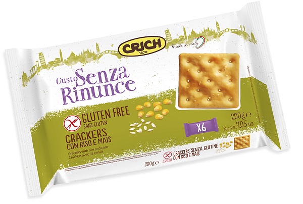 GUSTO SENZA RINUNCE CRACKERS SALATI CON OLIO EXTRAVERGINE DI OLIVA 2% 200 G - Farmaunclick.it