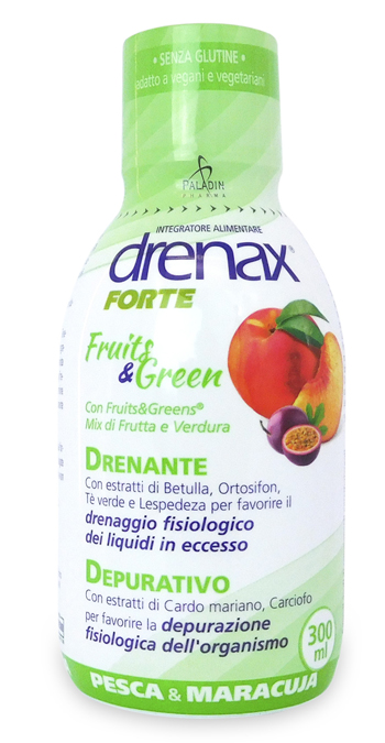 DRENAX FORTE FRUITS & GREEN 300 ML - Farmaunclick.it