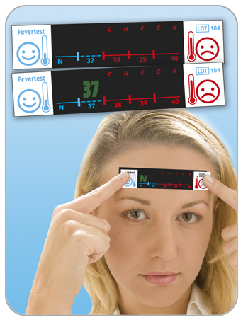 TEMOMETRO FONTALE FEVERTEST TEMPO DI RILEVAZIONE 15 SECONDI INFRANGIBILE PLURIUSO 1 PEZZO - Farmaunclick.it