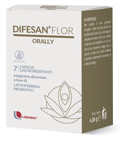 DIFESAN FLOR ORALLY 7 CAPSULE - Farmaunclick.it