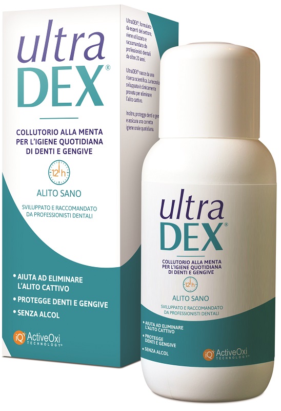 ULTRADEX COLLUTORIO ALITO SANO 250 ML SENZA ALCOOL - Farmaunclick.it