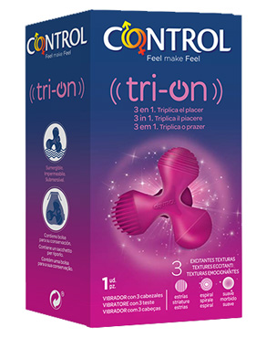 CONTROL TRI-ON VIBRATORE 3 IN 1 1 PEZZO - Farmaunclick.it