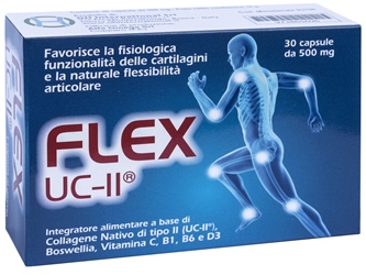 FLEX UC II 30 CAPSULE DA 500 MG - Farmaunclick.it