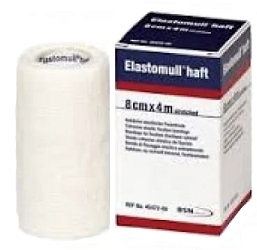 BENDA ELASTICA AUTOADESIVA ELASTOMULL HAFT COMPRESSIONE FORTE 8X400 CM - Farmaunclick.it