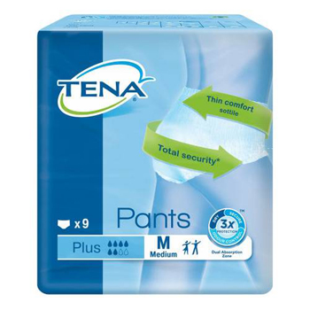 PANNOLONE PULL-UP TENA PANTS PLUS TAGLIA MEDIUM 9 PEZZI - Farmaunclick.it