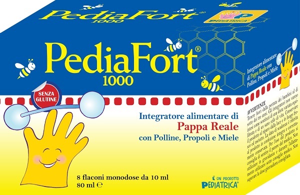 PEDIAFORT 1000 8 FLACONCINI 10 ML - Farmaunclick.it