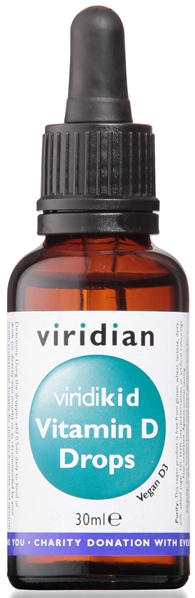 VIRIDIAN VIRIDIKID VITAMIN D3 400UI GOCCE 30ML - Farmaunclick.it