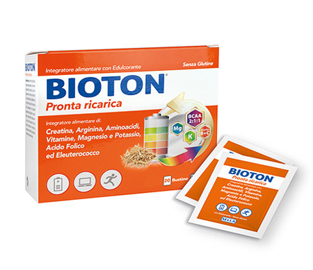 BIOTON PRONTA RICARICA 20 BUSTINE - Farmaunclick.it