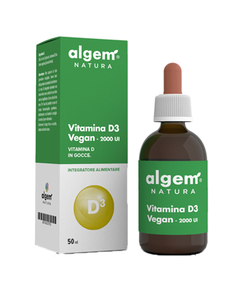 VITAMINA D3 VEGAN 2000 UI 50 ML - Farmaunclick.it