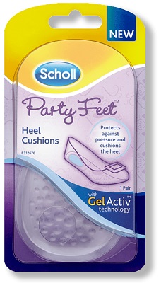 PLANTARE ORTOPEDICO SCHOLL PARTY FEET GEL ACTIVE TALLONE - Farmaunclick.it