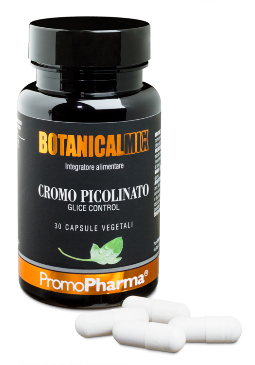 CROMO PICOLINATO GLICE CONTROL BOTANICAL MIX 30 CAPSULE - Farmaunclick.it