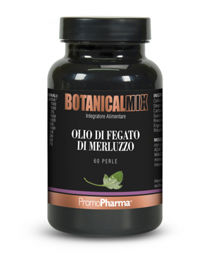 OLIO DI FEGATO DI MERLUZZO BOTANICAL MIX 60 PERLE - Farmaunclick.it