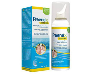 FREENEX ISOTONICO SPRAY NASALE CON ACQUA DI MARE 100 ML - Farmaunclick.it