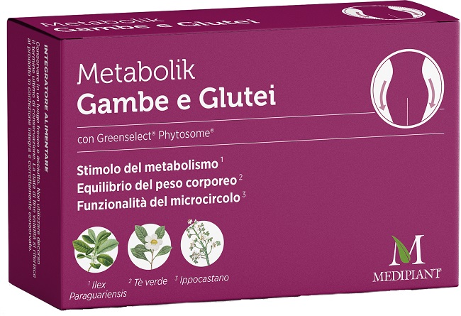 TORNA IN FORMA METABOLIK GAMBE E GLUTEI 30 CAPSULE - Farmaunclick.it