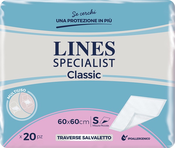 TRAVERSA LINES SPECIALIST CLASSIC TRAVERSA 60 X 60 CM 20 PEZZI - Farmaunclick.it