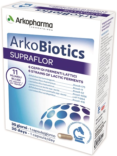 ARKOBIOTICS SUPRAFLOR 30 CAPSULE - Farmaunclick.it