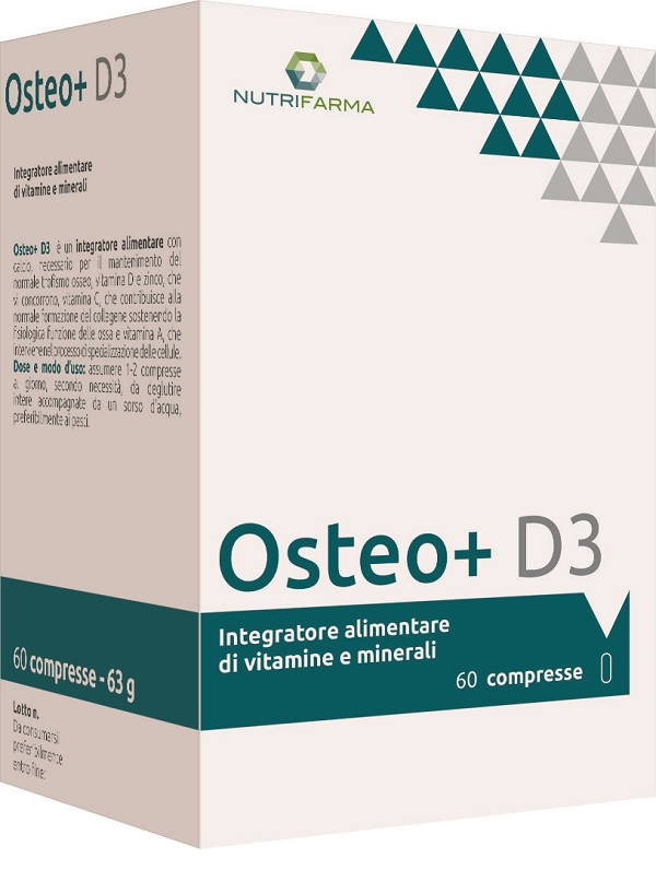 OSTEO+ D3 60 COMPRESSE - Farmaunclick.it