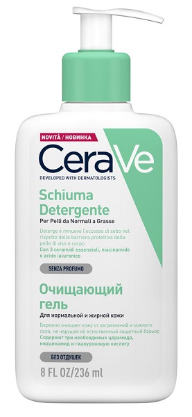 CERAVE SCHIUMA VISO 236 ML - Farmaunclick.it
