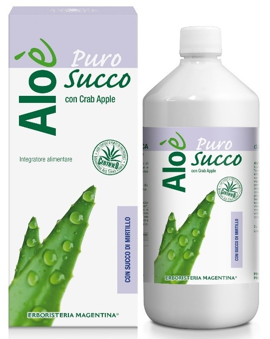 ALOE' ALOE VERA BIO + MIRTILLO 1 LITRO - Farmaunclick.it