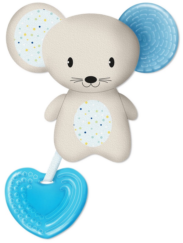 CHICCO MASSAGGIAGENGIVE FRIENDS AZZURRO - Farmaunclick.it