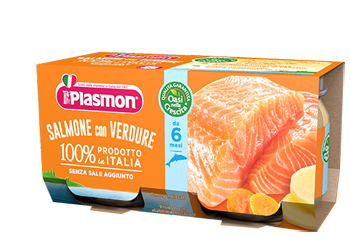 PLASMON OMOGENIZZATO SALMONE 4 X 80 G - Farmaunclick.it