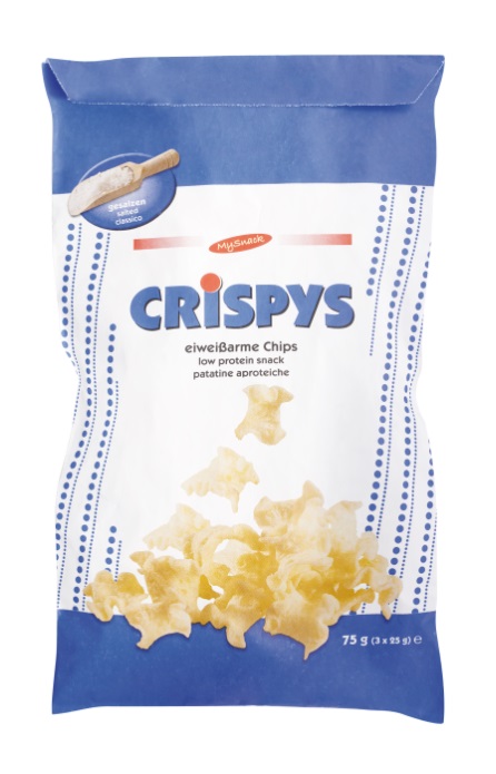 MY SNACK CRISPYS SFOGLIE DI PATATE 3 BUSTE DA 25 G - Farmaunclick.it